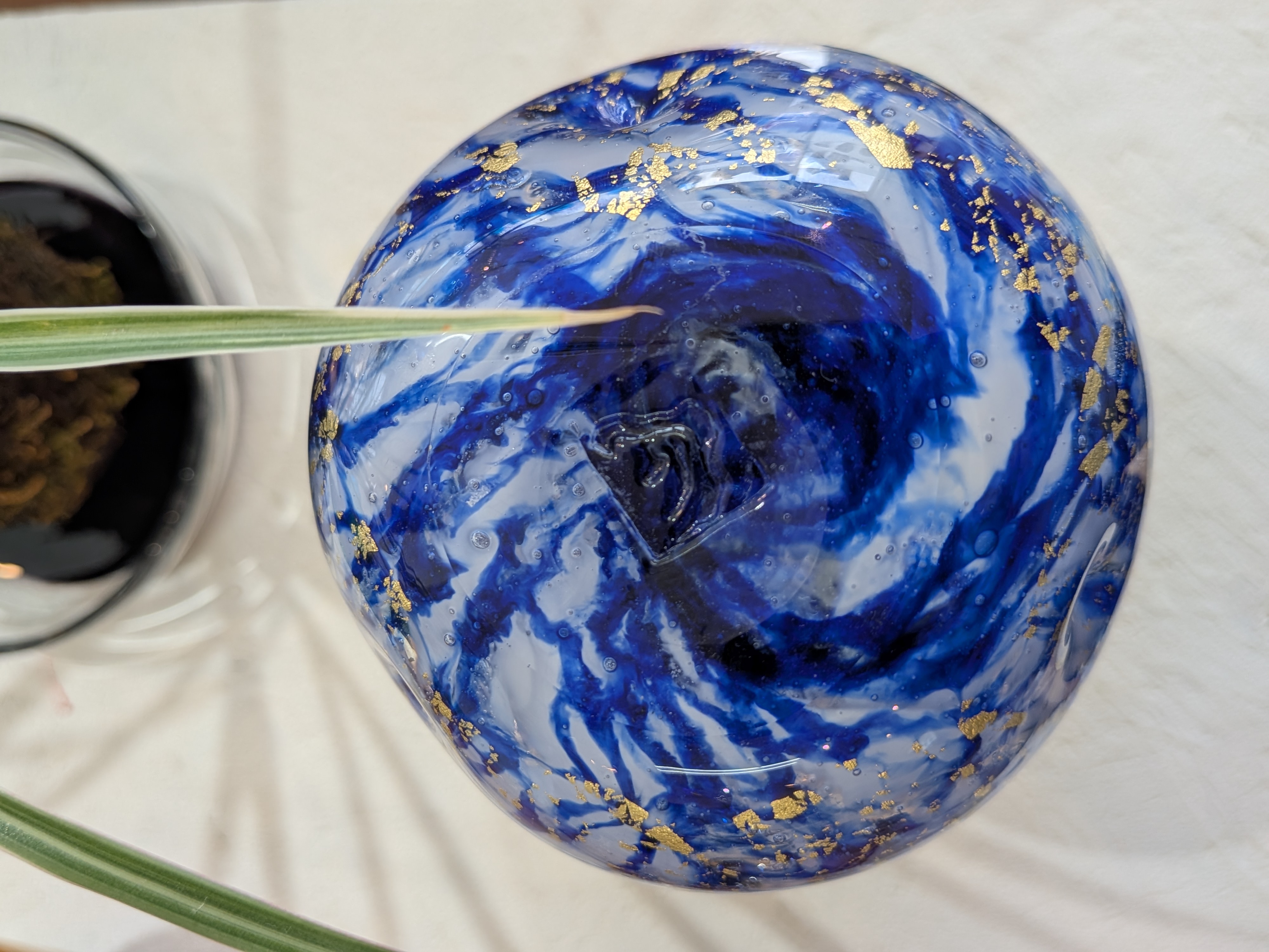 Hideyoshi Matsuda Earth Edition Gold Glass Vase | Takumi Kōbō